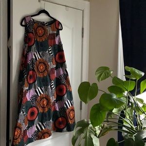 Uniqlo x Marimekko A Line Poplin Dress 💖